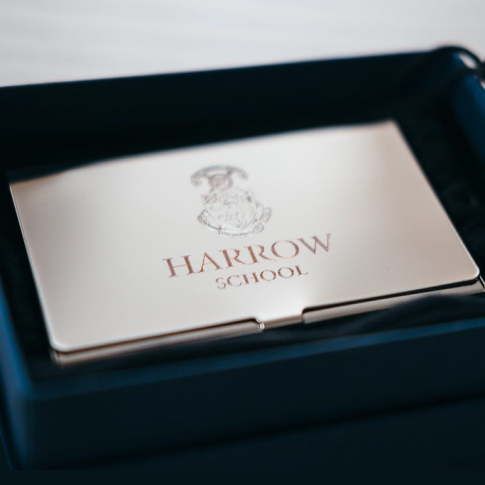 Harrow School Business Card Holder