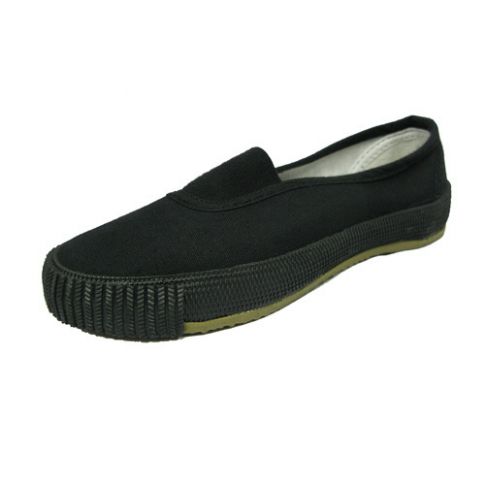 Black Gusset Plimsolls from The Schoolwear Specialists