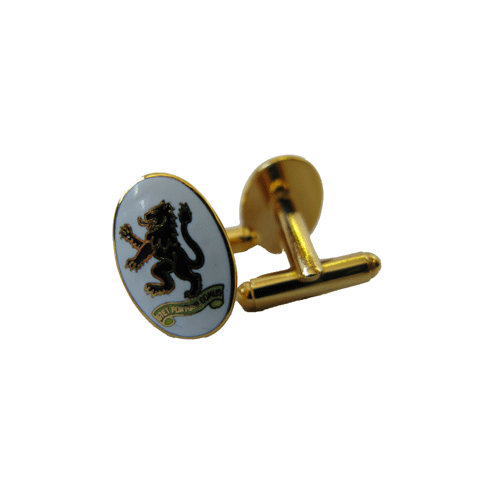 Old Harrovian Enamel Bar Cufflinks