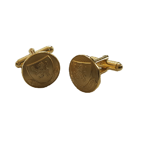 Old Harrovian Crested Bar Cufflinks